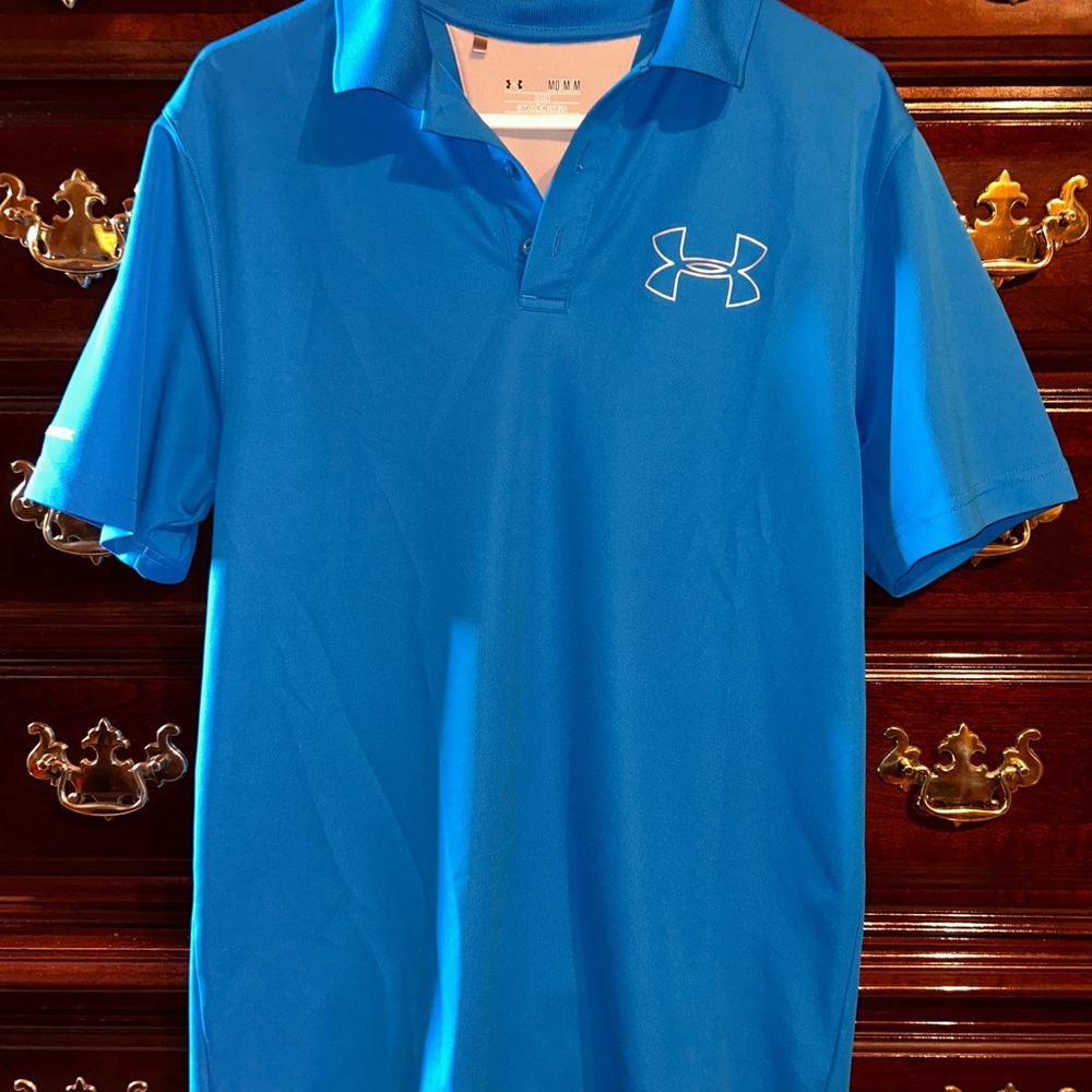 Under Armour Men’s Polo Shirt, Size Medium